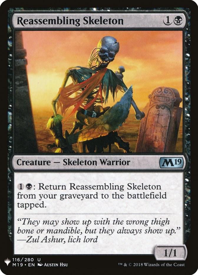 Reassembling Skeleton #116 Magic The List Reprints