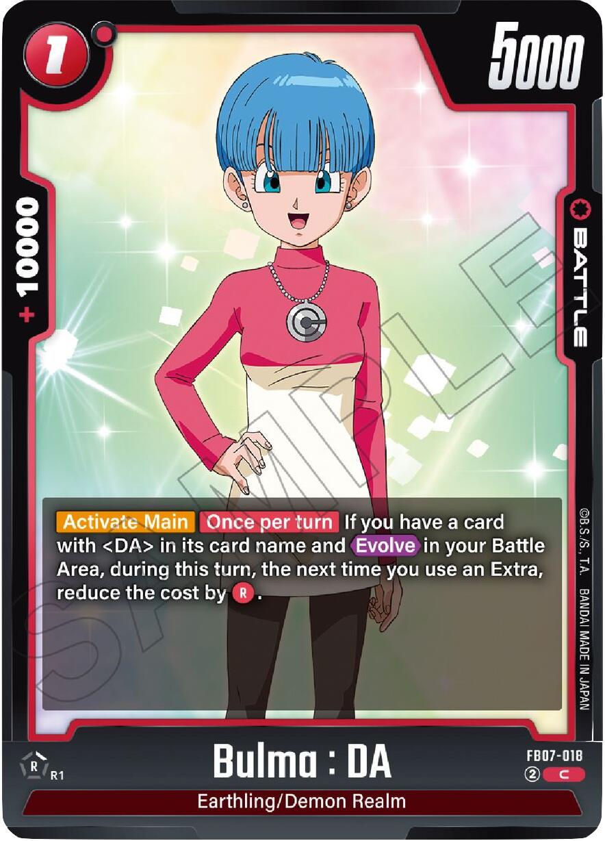 Bulma: DA FB07-018