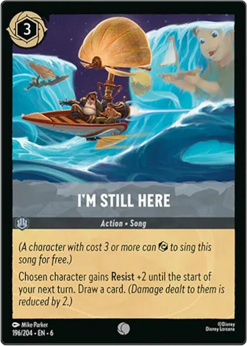 I'm Still Here #196 Lorcana Azurite Sea