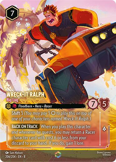 Wreck-It Ralph - Big Lug #206 Lorcana Reign of Jafar