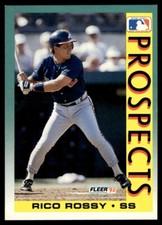 Rico Rossy #676 Baseball Cards 1992 Fleer