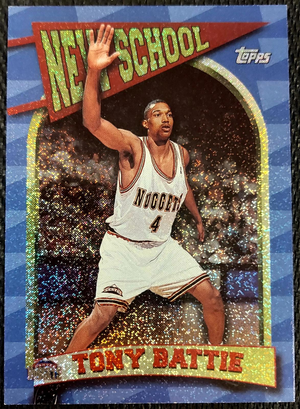 Tony Battie #NS13 Basketball Cards 1997 Topps New School