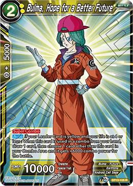 Bulma, Hope for a Better Future BT13-105 Dragon Ball Super Supreme Rivalry