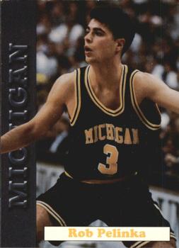 Rob Pelinka #11 1992 Michigan Wolverines Basketball