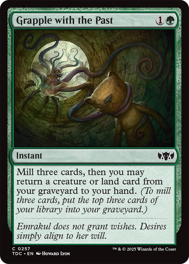 Grapple with the Past #257 Magic Tarkir: Dragonstorm Commander