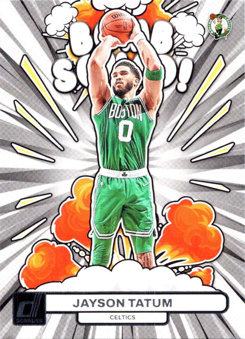 Jayson Tatum #14 Basketball Cards 2023 Panini Donruss Bomb Squad