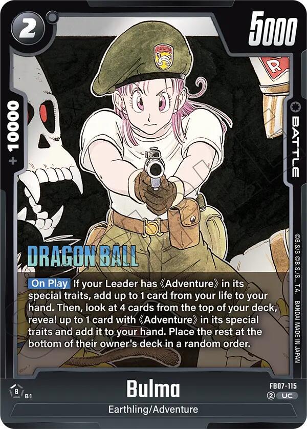 Bulma FB07-115 Prices | Dragon Ball Fusion World Manga Booster 02