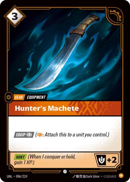 Hunter's Machete front
