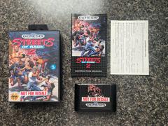 Complete In Box (Front) | Streets of Rage 2 [Not For Resale] Sega Genesis