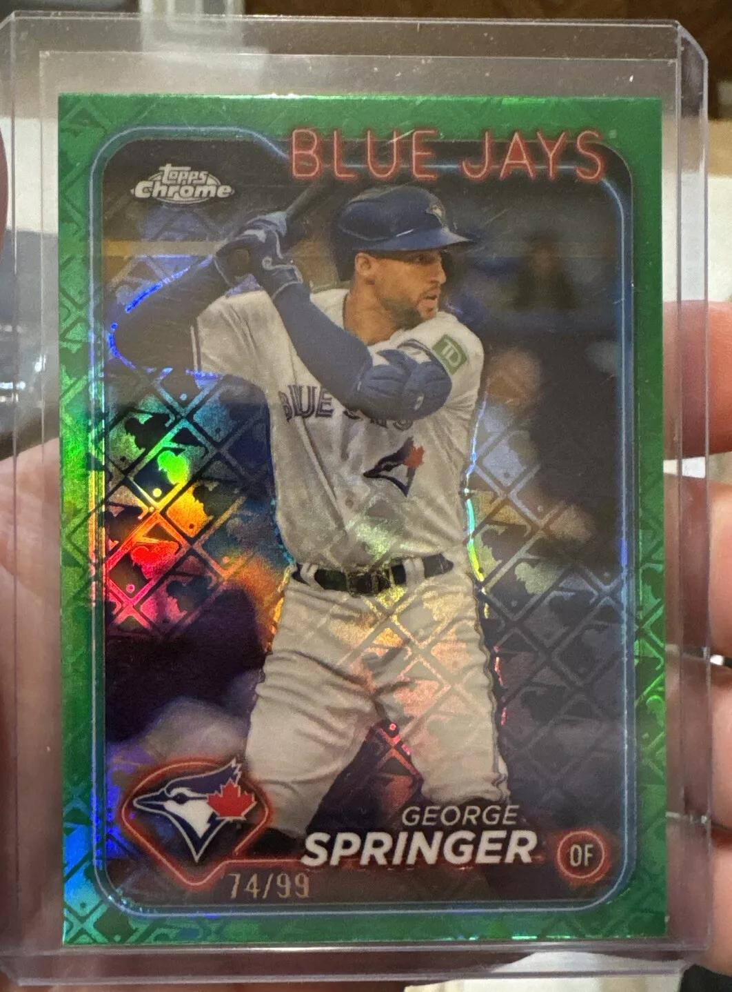 George Springer [Logofractor Green] #134