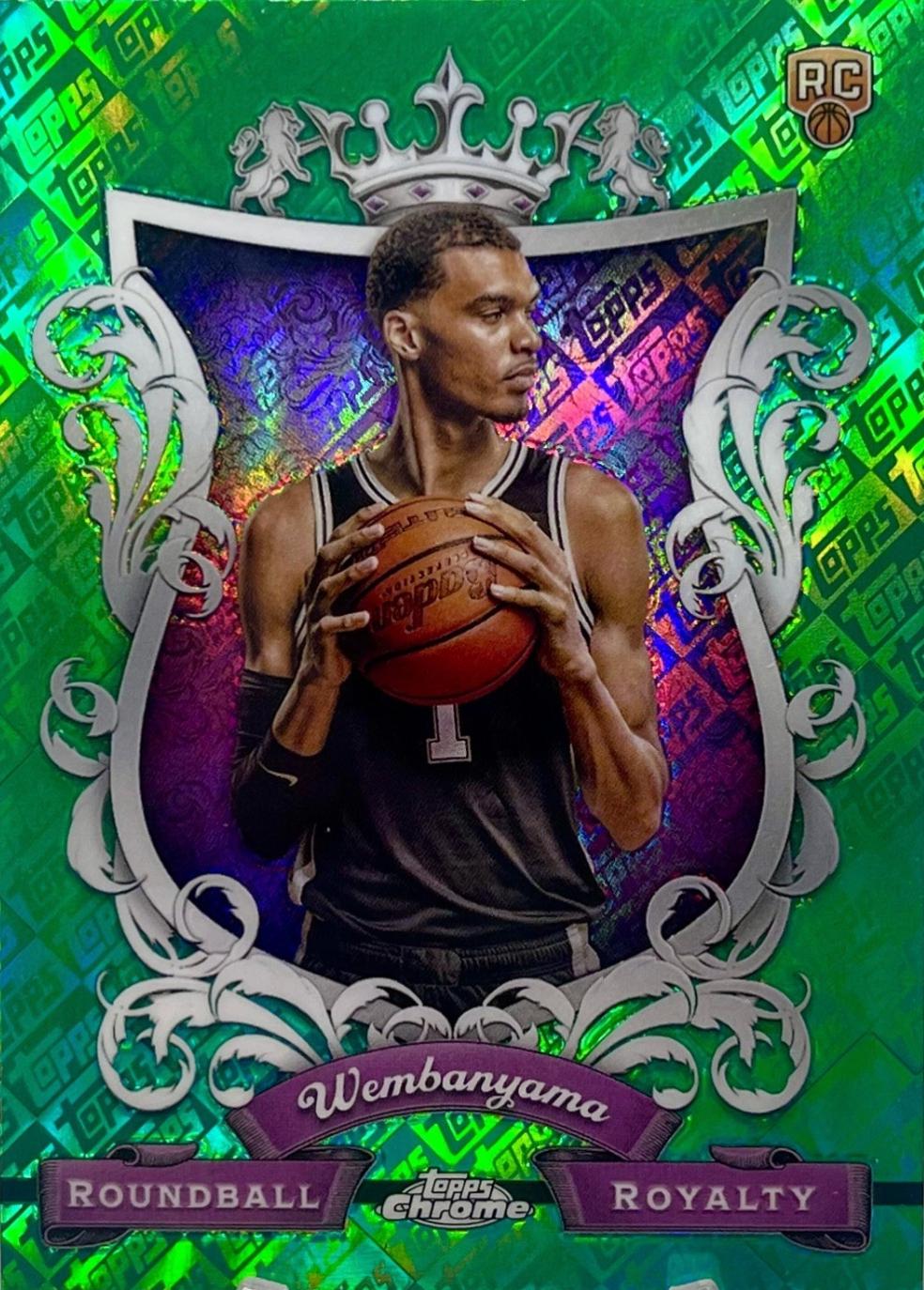 2023 Victor Wembanyama [Green Topps Refractor] #RR-26