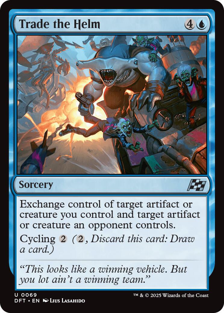 Trade the Helm (Magic Aetherdrift)