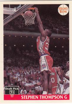 Stephen Thompson #94 1991 Front Row Italian English Basketball