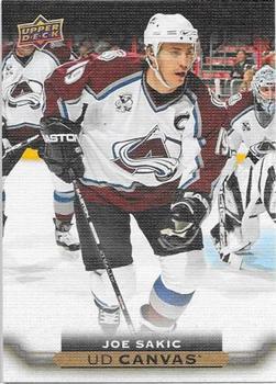 Joe Sakic #C242 2015-16 Upper Deck Hockey UD Canvas