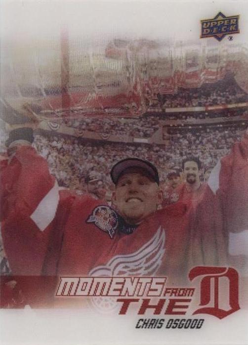 Chris Osgood #MFDA-5 2025 Upper Deck Detroit Red Wings Centennial Moments From The D Achievements Hockey