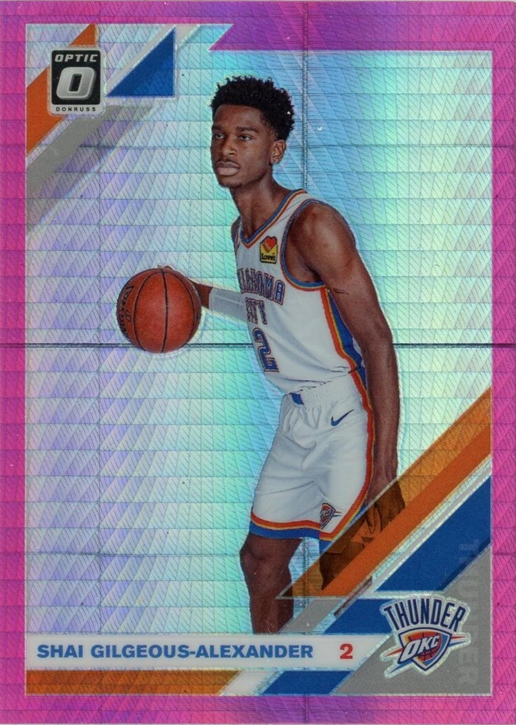 Shai Gilgeous Alexander [Hyper Pink] #113 Prices | 2019 Panini