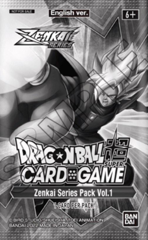 Zenkai Series Pack Vol.1 Dragon Ball Super Divine Multiverse Release Promos