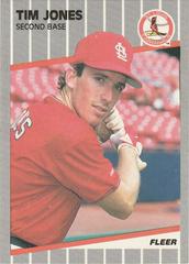 Tim Jones #453 Baseball Cards 1989 Fleer Prices