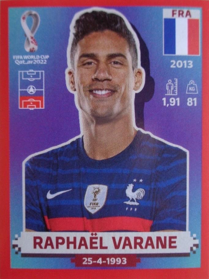 Raphael Varane [Red] #FRA10