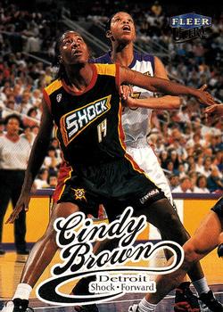 Cindy Brown #87 1999 Ultra WNBA
