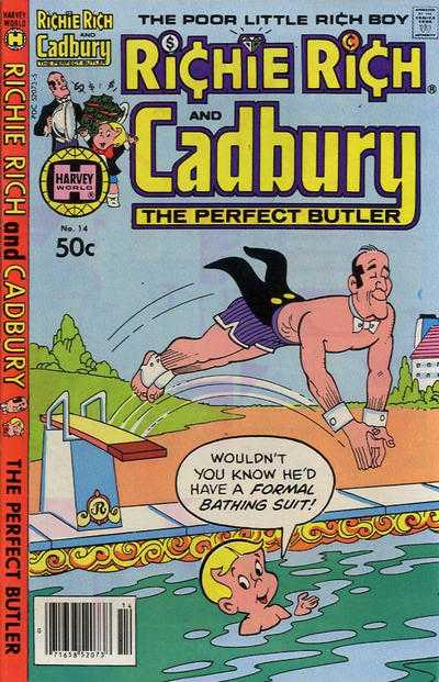 Richie Rich and Cadbury #14 (1980) Comic Books Richie Rich And Cadbury