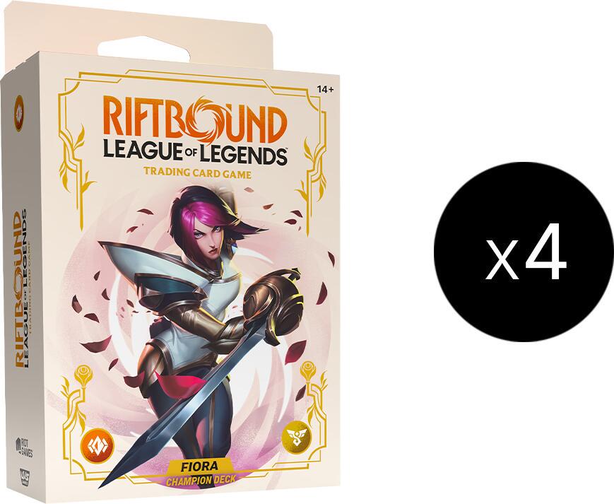 Spiritforged - Champion Deck [Fiora] Display Prices | Riftbound ...