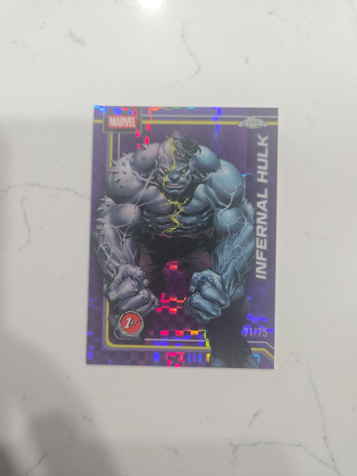 Infernal Hulk Purple X-Fractor