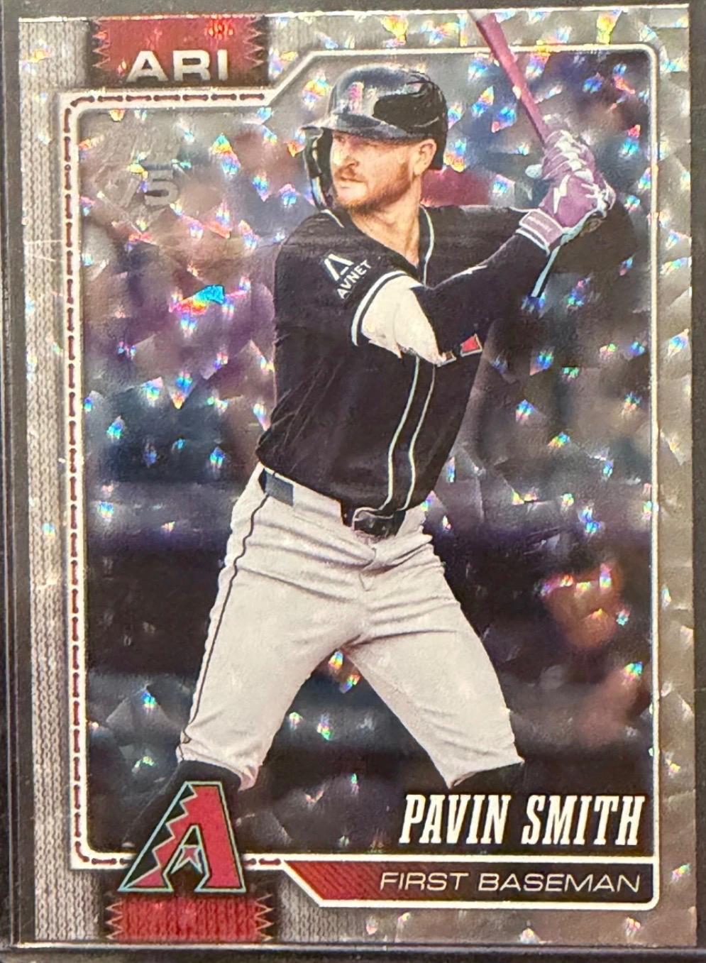 Pavin Smith [Silver Crackleboard] #93