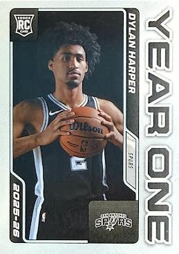 Dylan Harper #YO-1 2025 Panini Instant NBA Year One