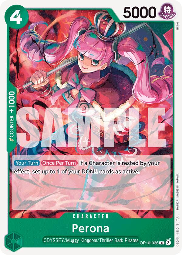 Perona OP10-036 One Piece Royal Blood