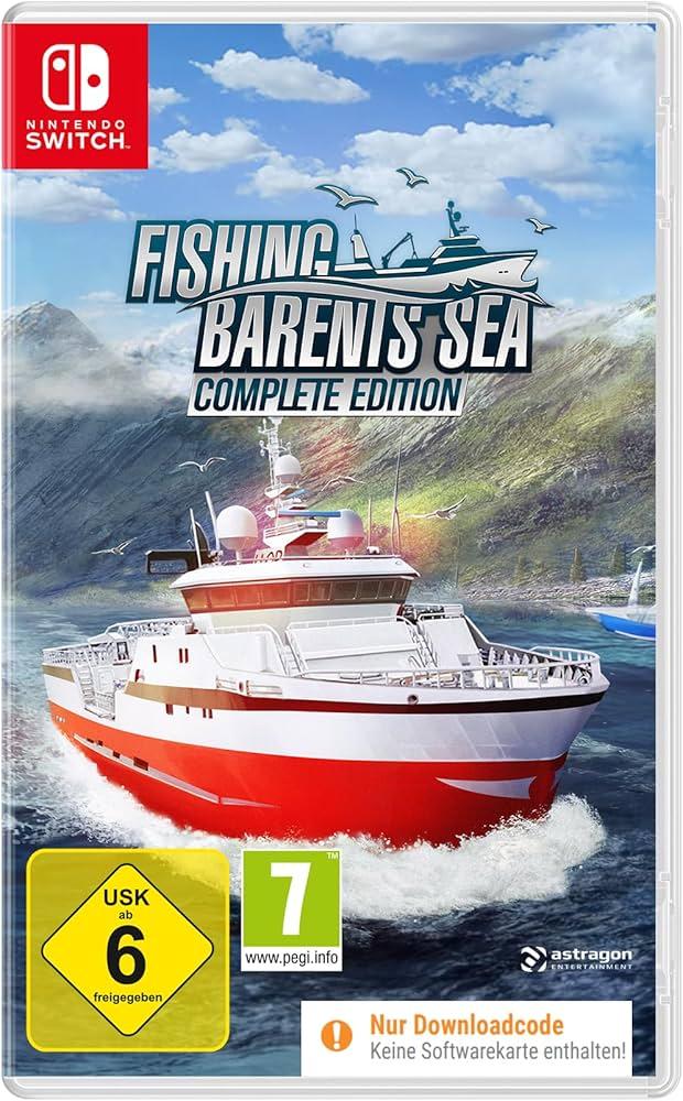 Carátula de Fishing: Barents Sea Complete Edition para Switch (edición PAL España)