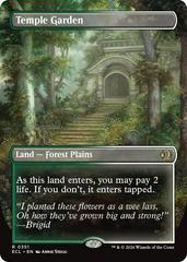 Temple Garden [Borderless] #351 Magic Lorwyn Eclipsed Prices