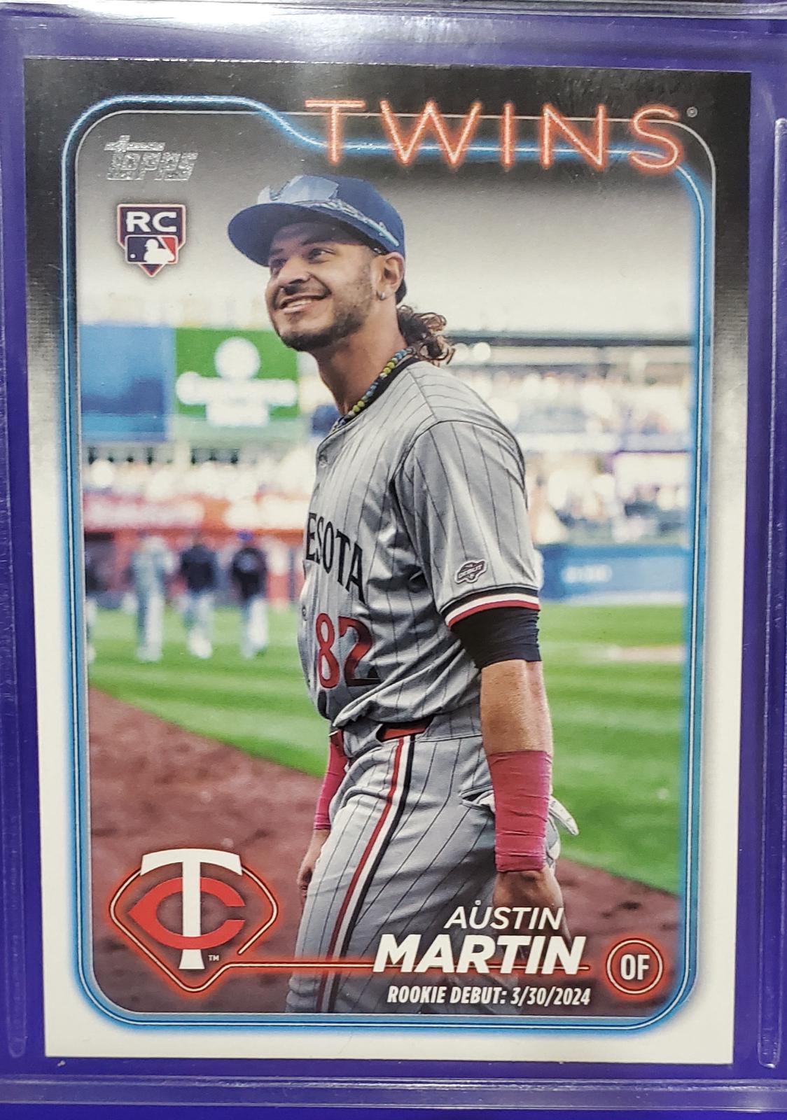 Austin Martin #US114 Baseball Cards 2024 Topps Update