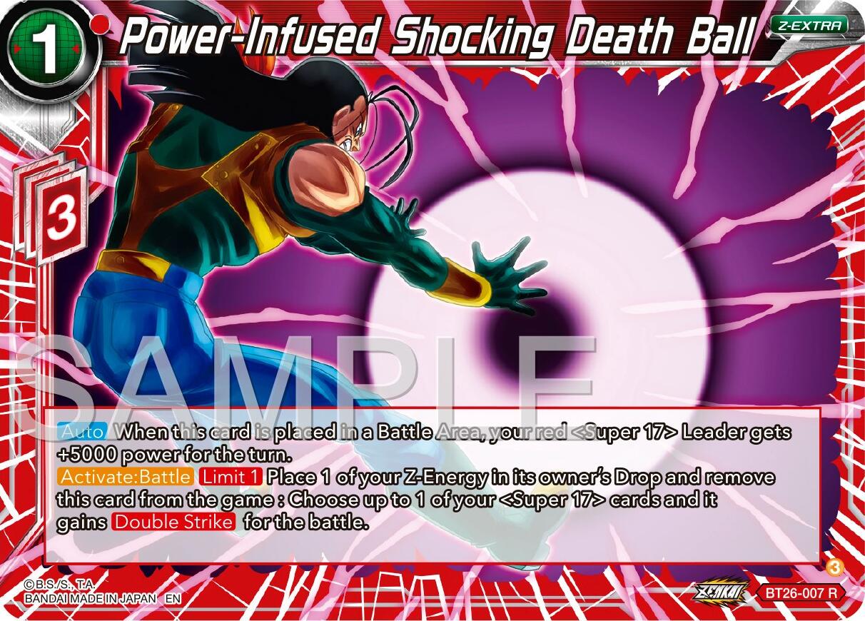Power-Infused Shocking Death Ball BT26-007 Dragon Ball Super Ultimate Advent