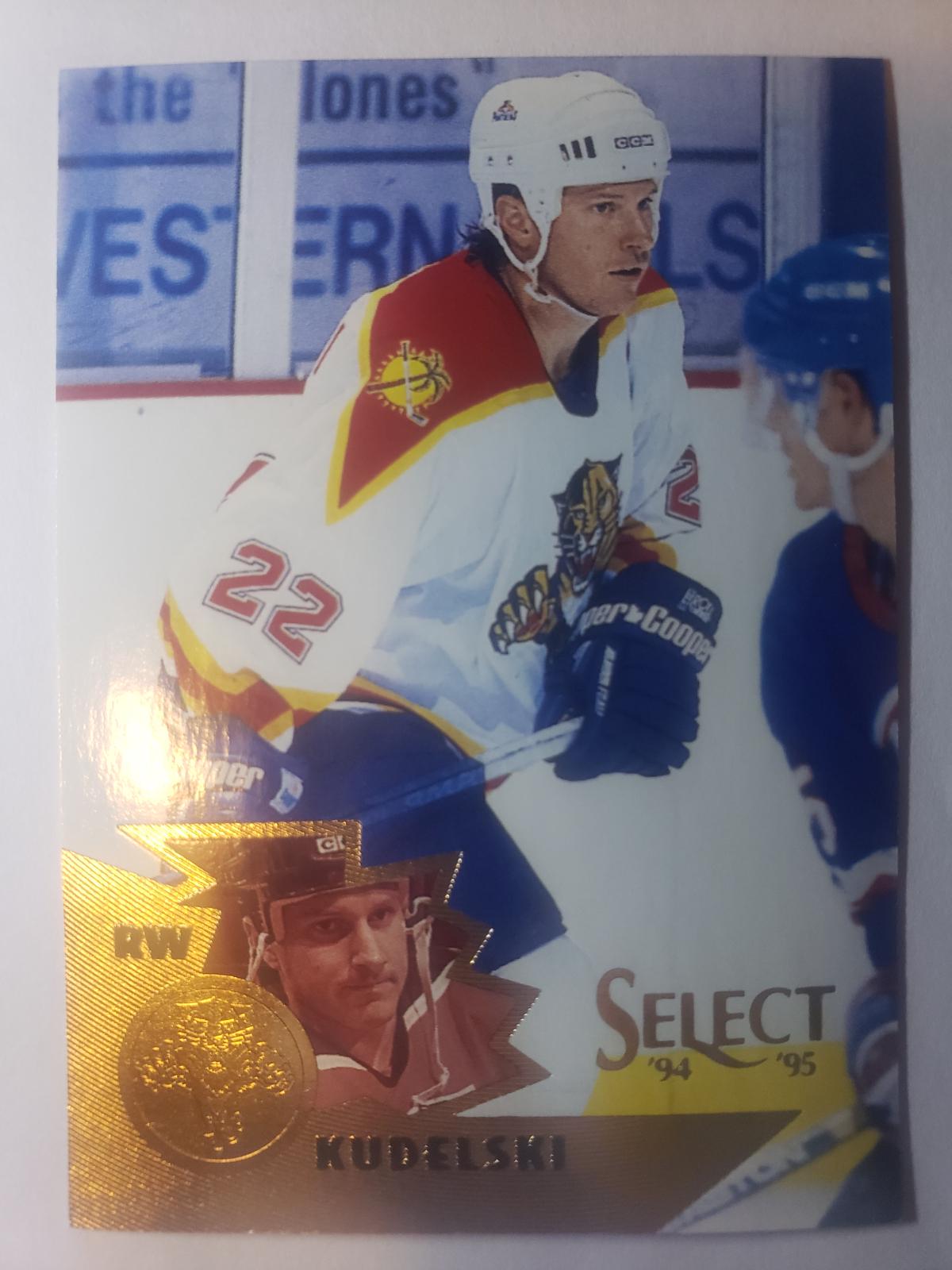 Bob Kudelski #55 Hockey Cards 1994 Select