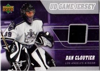 Dan Cloutier #J2-DC 2006 Upper Deck Game Jersey Hockey