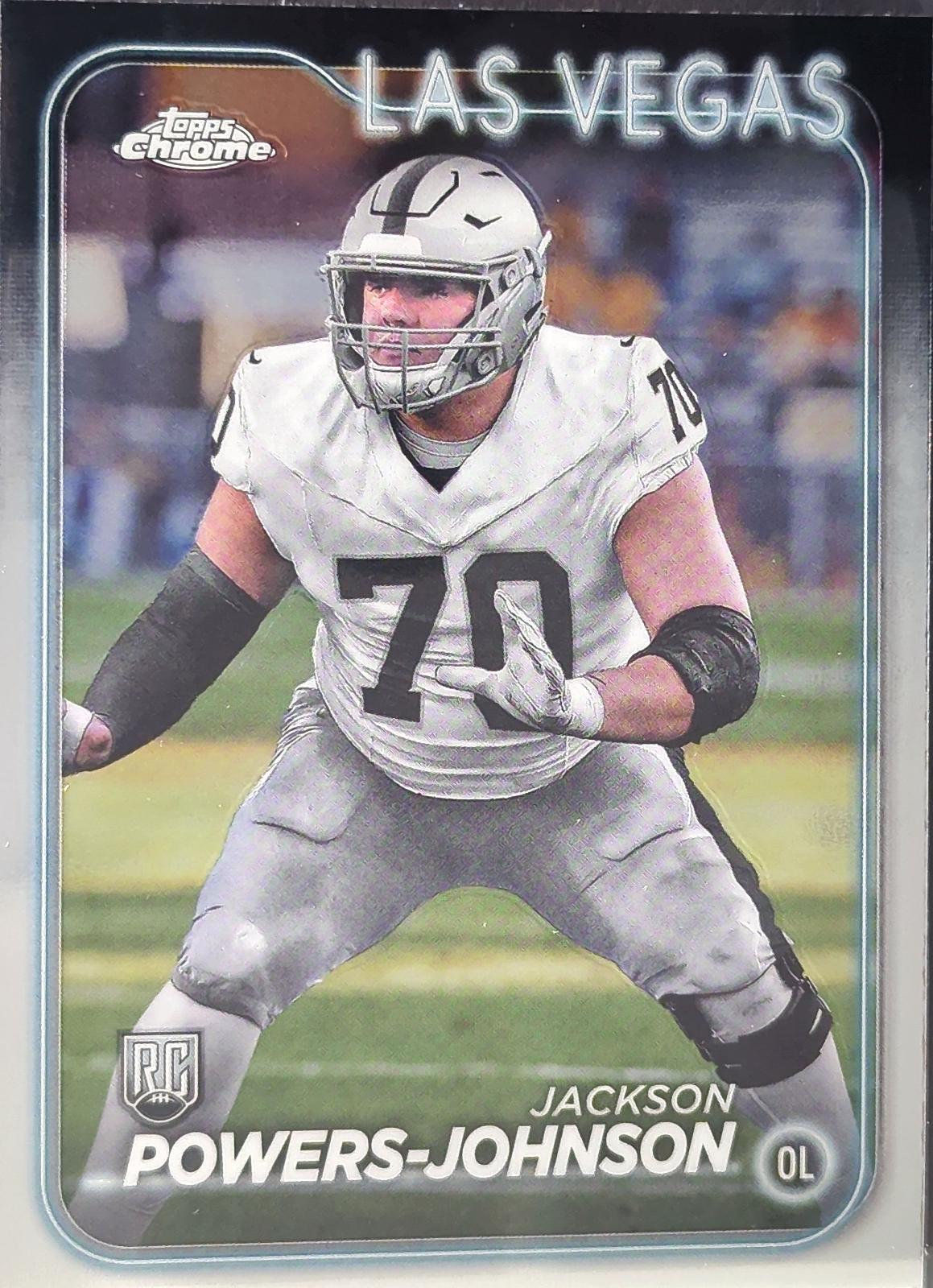 Jackson Powers-Johnson #294 Football Cards 2024 Topps Chrome