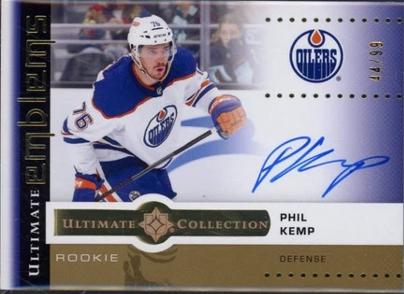 Phil Kemp #UER-PK 2024 Ultimate Collection Emblems Rookie Autograph Hockey