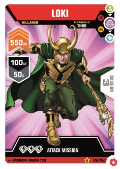 LOKI #148 Marvel 2022 Mission Arena