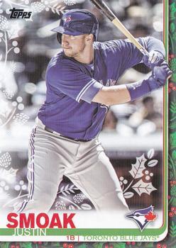 Justin Smoak #HW78 2019 Topps Holiday Mega Box Baseball