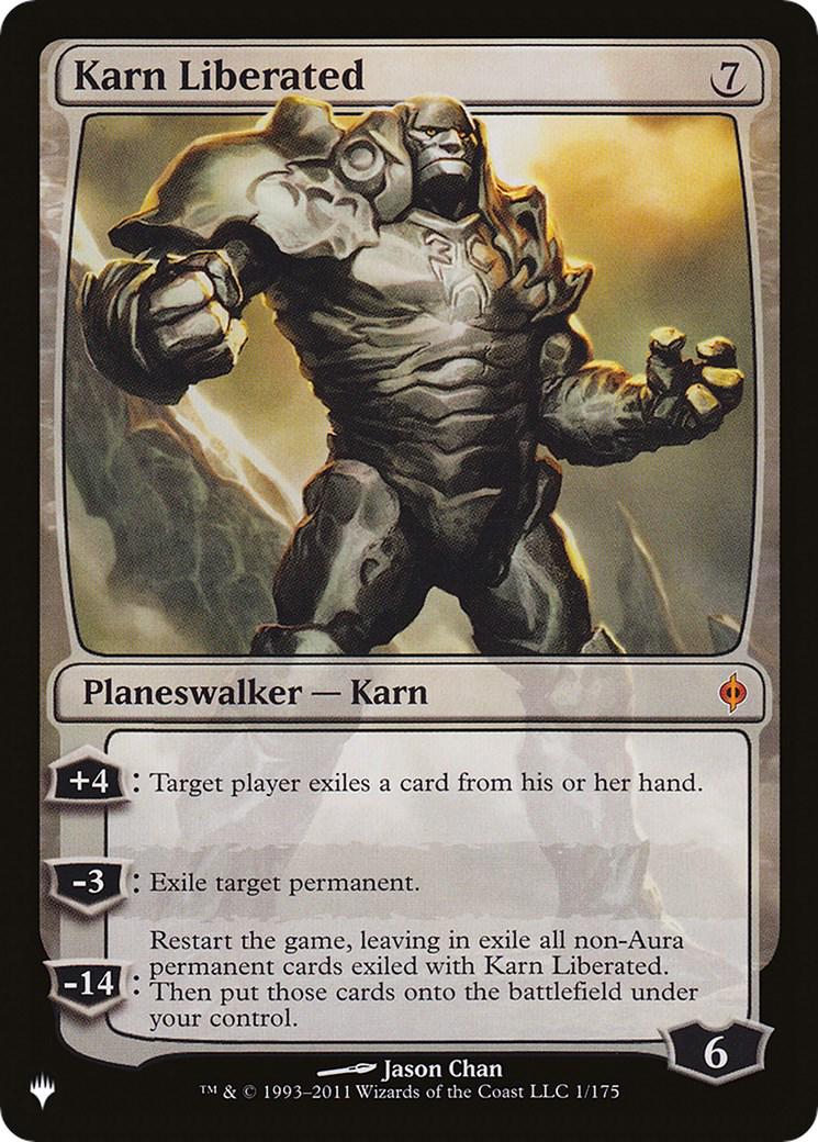 Karn Liberated #1 Magic The List Reprints