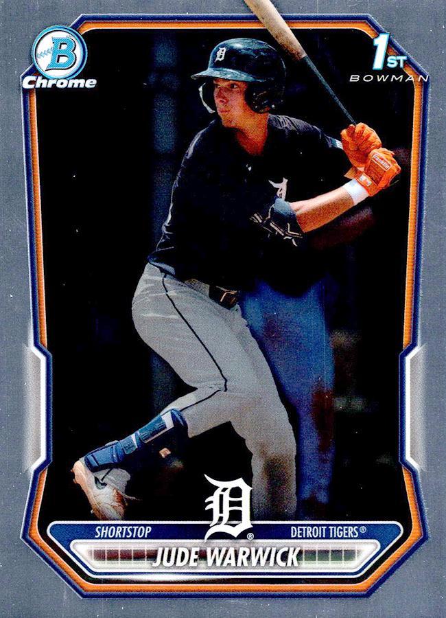 Jude Warwick #BCP-58 Prices | 2026 Bowman Chrome Prospect 