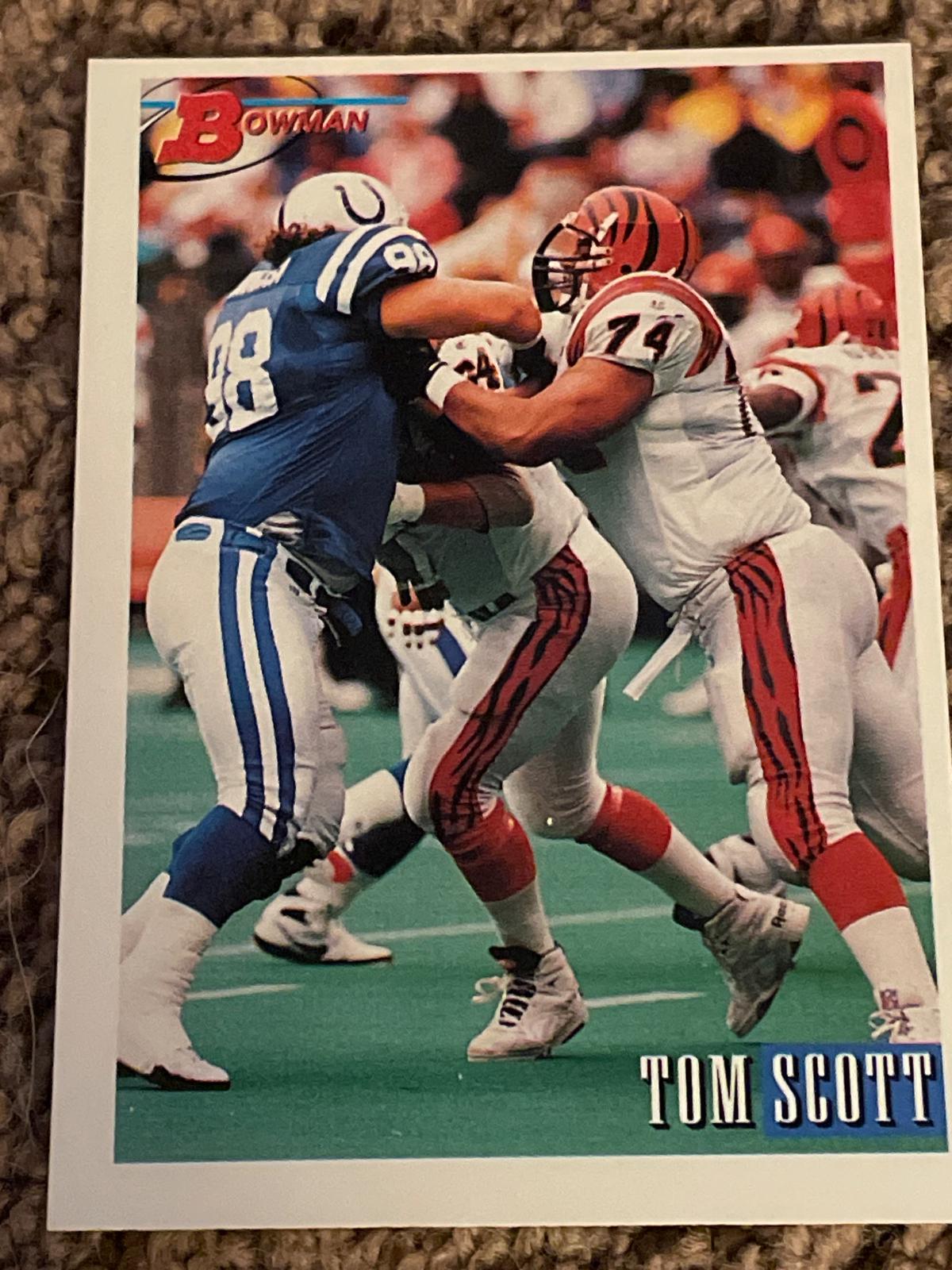 Tom Scott #98 1993 Bowman Football