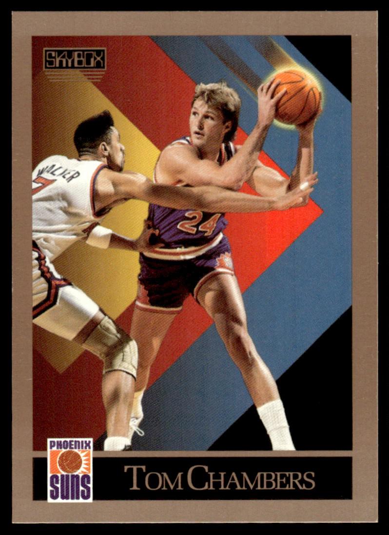 Tom Chambers #220 Basketball Cards 1990 Skybox
