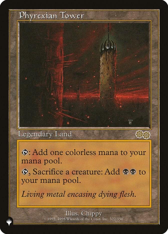 Phyrexian Tower #322 Magic The List Reprints
