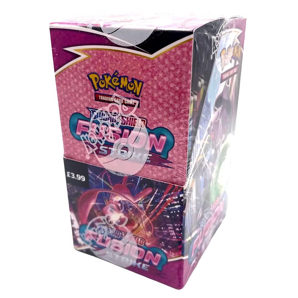 Half Booster Box Pokemon Fusion Strike