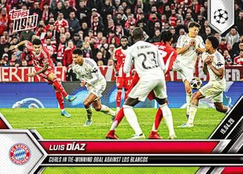 Luis Diaz #123 2025 Topps Now UEFA Champions League