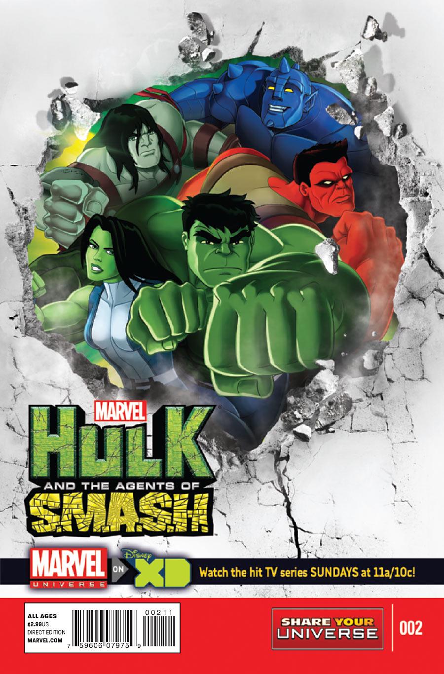 Marvel Universe Hulk and the Agents of S.M.A.S.H. #2 (2013) Comic Books Marvel Universe: Hulk and the Agents of S.M.A.S.H