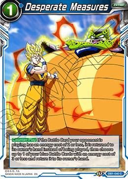 Desperate Measures DB1-040 Dragon Ball Super Dragon Brawl