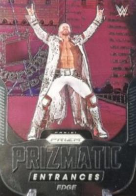 Edge #3 Wrestling Cards 2022 Panini Prizm WWE Prizmatic Entrances
